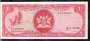 TRINIDAD E TOBAGO P30b 1 DOLLAR 1977 FE AVES